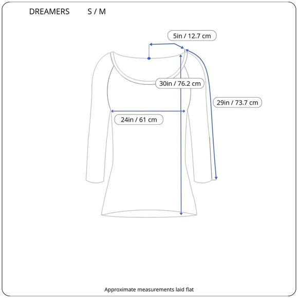 DREAMERS Cotton Blend Tunic Sweater S/M - Picture 3 of 9